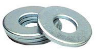 5/8 Bolt Size - Zinc Plated Carbon Steel - Flat Washer - USA Tool & Supply