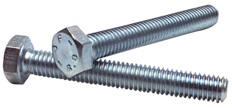 M10 - 1.50 x 30 - Zinc Plated Heat Treated Alloy Steel - Cap Screws - Hex - USA Tool & Supply