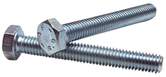 M10 - 1.50 x 30 - Zinc Plated Heat Treated Alloy Steel - Cap Screws - Hex - USA Tool & Supply