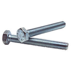 M8-1.25 × 60 mm - Zinc Plated Heat Treated Alloy Steel - Cap Screws - Hex - USA Tool & Supply