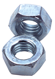 M24-3.00 - Zinc / Bright - Finished Hex Nut - USA Tool & Supply