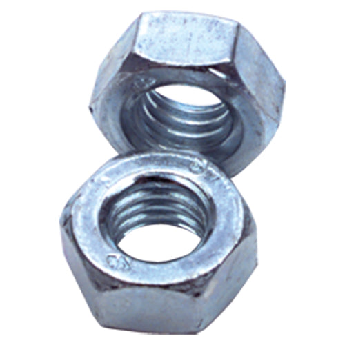 M6-1.00 - Zinc / Bright - Finished Hex Nut - USA Tool & Supply