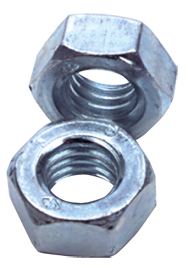 M16-2.00 - Zinc / Bright - Finished Hex Nut - USA Tool & Supply