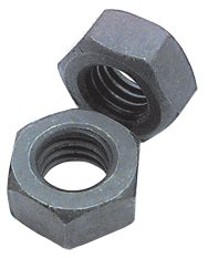 M12-1.75 - Zinc / Bright - Finished Hex Nut - USA Tool & Supply