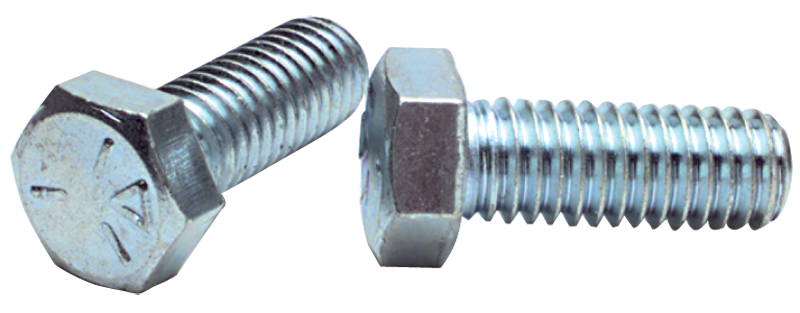 1-8 x 4-1/2 - Zinc Plated Heat Treated Alloy Steel - Cap Screws - Hex - USA Tool & Supply