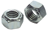 5/8-11 - Zinc / Bright - Stover Lock Nut - USA Tool & Supply