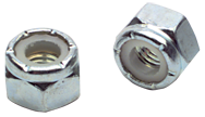 1/2-20 - Zinc / Bright - Nylon Insert Stop Nut - USA Tool & Supply