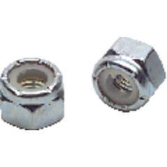 3/8″-24 - Zinc / Bright - Nylon Insert Stop Nut - USA Tool & Supply