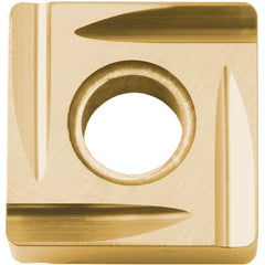 SNGG 432 C PV710, 1/32″ Corner Radius, 3/16″ Thick, 1/2″ Inscribed Circle, TiCN (MEGACOAT NANO), 90 Degree Square, Turning Indexable Insert