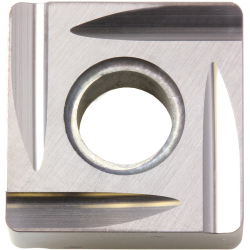 SNMG 431 C TN60, 1/64″ Corner Radius, 3/16″ Thick, 1/2″ Inscribed Circle, TiCN/NbC, Square, Turning Indexable Insert - Exact Industrial Supply