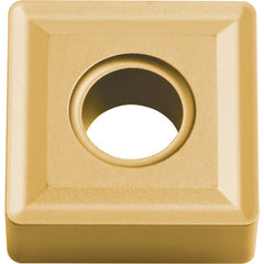 SNMG 321 CA525, 1/64″ Corner Radius, 1/8″ Thick, 3/8″ Inscribed Circle, TiCl2O3/TiN, 90 Degree Square, Turning Indexable Insert