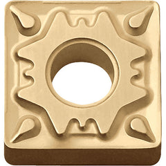 SNMG 432 HQ CA525, 1/32″ Corner Radius, 3/16″ Thick, 1/2″ Inscribed Circle, TiCnulll2O3/TiN, Square, Turning Indexable Insert