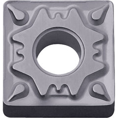 SNMG 433 HQ PV7025, 3/64″ Corner Radius, 3/16″ Thick, 1/2″ Inscribed Circle, TiCN (MEGACOAT), Square, Turning Indexable Insert - Exact Industrial Supply