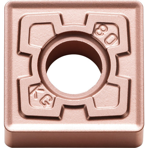 SNMG 433 KG CA315, 3/64″ Corner Radius, 3/16″ Thick, 1/2″ Inscribed Circle, TiCl2O3/Ti, 90 Degree Square, Turning Indexable Insert