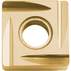 SNMG 432 C PV710, 1/32″ Corner Radius, 3/16″ Thick, 1/2″ Inscribed Circle, TiCN (MEGACOAT NANO), 90 Degree Square, Turning Indexable Insert