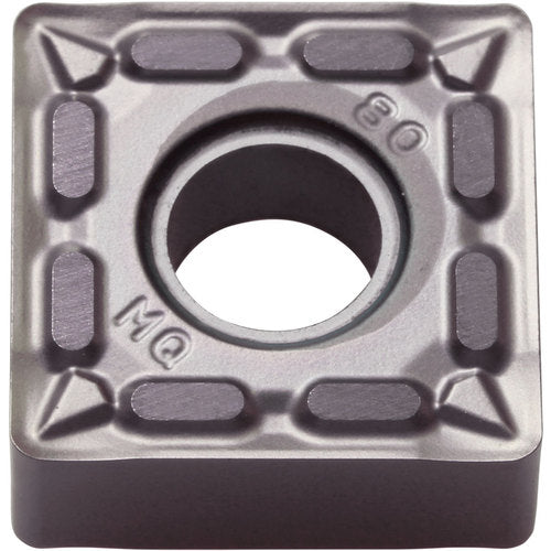 SNMG 431 MQ PR1305, 1/64″ Corner Radius, 3/16″ Thick, 1/2″ Inscribed Circle, MEGACOAT, Square, Turning Indexable Insert - Exact Industrial Supply