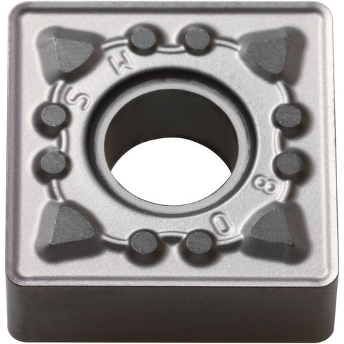 SNMG 432 MS PR015S, 1/32″ Corner Radius, 3/16″ Thick, 1/2″ Inscribed Circle, MEGACOAT HARD, Square, Turning Indexable Insert