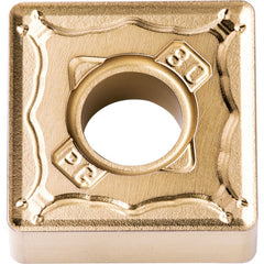 SNMG 433 PG PV730, 3/64″ Corner Radius, 3/16″ Thick, 1/2″ Inscribed Circle, TiAlN/TiN, 90 Degree Square, Turning Indexable Insert