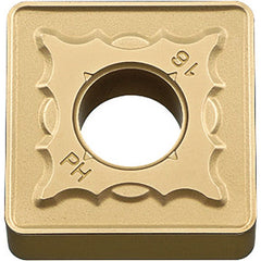 SNMG 644 PH CA530, 1/16″ Corner Radius, 1/4″ Thick, 3/4″ Inscribed Circle, TiCnulll2O3/TiN, Square, Turning Indexable Insert - Exact Industrial Supply