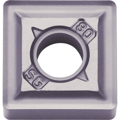 SNMG 643 SG PR1535, 3/64″ Corner Radius, 1/4″ Thick, 3/4″ Inscribed Circle, MEGACOAT NANO, 90 Degree Square, Turning Indexable Insert