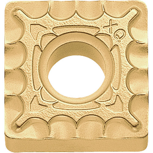 SNMG 432 XQ CA525, 1/32″ Corner Radius, 3/16″ Thick, 1/2″ Inscribed Circle, TiCl2O3/TiN, 90 Degree Square, Turning Indexable Insert