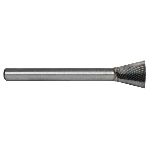 6.4mm EdgeHog Back Taper Miniature Carbide Bur SN-51M-D Std Alt. Diamond(Double) - USA Tool & Supply