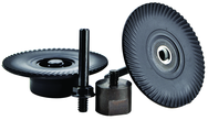 3" Type-R Air Cooled Holder Pad Kit - Contents (1 ea): 3" QC Holder Pad - 1/4"X2" Mandrel - 5/8-11 F Adapter - USA Tool & Supply