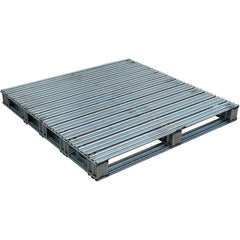 Galvanized Finished Steel Pallet 48 × 48 - Exact Industrial Supply