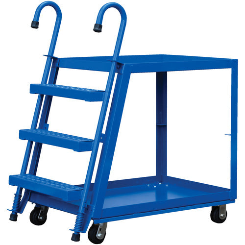 Stock Picker 2 Shelf 22 × 36 Mold/Rubber - Exact Industrial Supply