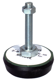 Machinery Mount - #3B 5'' Diameter - 16mm Bolt - USA Tool & Supply