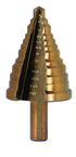 1/2 -1-1/8 -1-3/8 Cobalt Step Drill - USA Tool & Supply