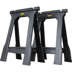 STANLEY® Junior Folding Sawhorse Twin Pack - USA Tool & Supply