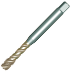 T300-XM100DE-1/4 C110 CoroTap 300 Cutting Tap with Sprial Flute UNC 1/4x20 AlCrN - USA Tool & Supply