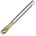 T300-XM100DK-1/2 B145 CoroTap™ 300 Cutting Tap with Sprial Flute - USA Tool & Supply