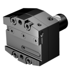 APBA-L-VDI30-25-HP CoroCut® QD Non-Rotating Adaptor - Angled Adjustable Type - USA Tool & Supply