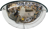 32" Half Dome Mirror-Plastic Back - USA Tool & Supply