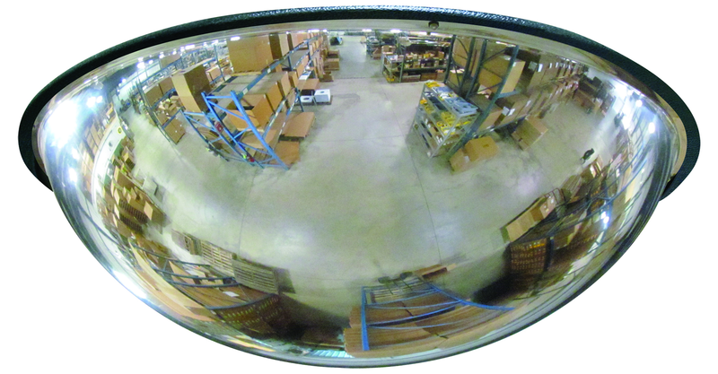 36" Full Dome Mirror- Hardboard Back - USA Tool & Supply