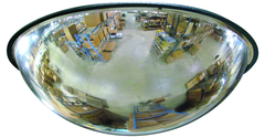 18" Full Dome Mirror- Hardboard Back - USA Tool & Supply