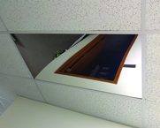 2' x 4' See-Through Mirror Ceiling Panel - USA Tool & Supply