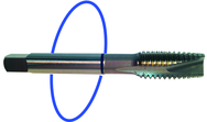 1-3/8-12 Dia. - H4 - 4 FL - Std Spiral Point Tap - Blue Ring - USA Tool & Supply