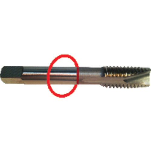‎M3 x .50 Dia-D3-3 FL-Std Spiral Point Tap - Red Ring - USA Tool & Supply