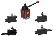 Super Quick Change Standard Tool Post & Holder Set - USA Tool & Supply