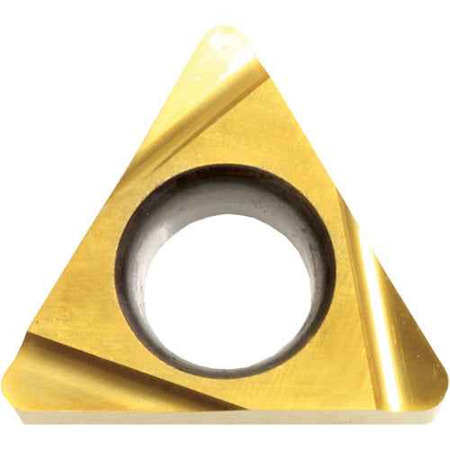 TBGT 1211 PV710, 1/64″ Corner Radius, 1/16″ Thick, 5/32″ Inscribed Circle, TiCN (MEGACOAT NANO), 60 Degree Triangle, Turning Indexable Insert