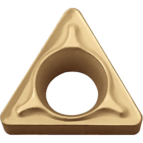 TBMT 12105 DP PV730, 0.008″ Corner Radius, 1/16″ Thick, 5/32″ Inscribed Circle, TiAlN/TiN, 60 Degree Triangle, Turning Indexable Insert