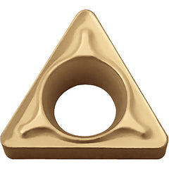 TBMT 12105 DP PV730, 0.008″ Corner Radius, 1/16″ Thick, 5/32″ Inscribed Circle, TiAlN/TiN, 60 Degree Triangle, Turning Indexable Insert