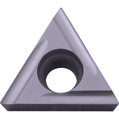 TCGT 151505 MF-U PR1225, 0.0079″ Corner Radius, 3/32″ Thick, 3/16″ Inscribed Circle, MEGACOAT, Triangle, Turning Indexable Insert - Exact Industrial Supply