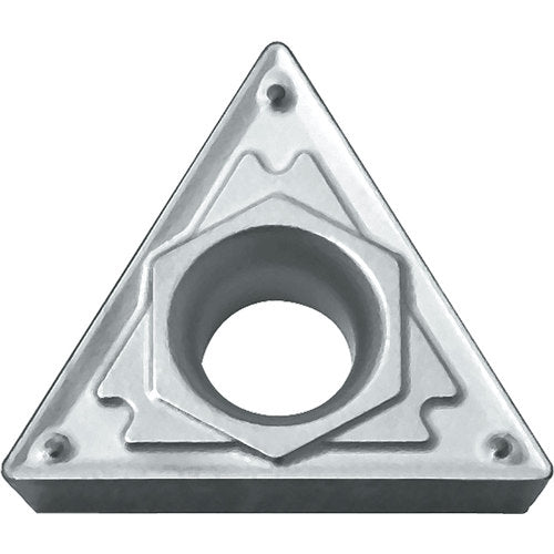 TCMT 21505 HQ TN60, 0.0079″ Corner Radius, 3/32″ Thick, 1/4″ Inscribed Circle, TiCN/NbC, Triangle, Turning Indexable Insert - Exact Industrial Supply