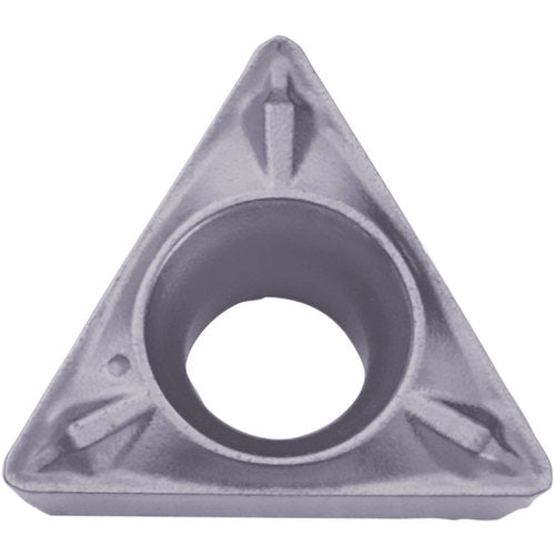 TCMX 2151 WP PR1425, 1/64″ Corner Radius, 3/32″ Thick, 1/4″ Inscribed Circle, MEGACOAT NANO, Triangle, Turning Indexable Insert - Exact Industrial Supply
