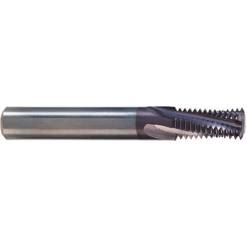 0.2 × 4 × 0.3 × 40 mm 2 Flute Square End Carbide End Mill-Plain Shank - Exact Industrial Supply