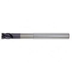 1x1x1-1/8x4-1/4x6-1/2 4FL Square Carbide End Mill-Weldon Shank-TiAlN - USA Tool & Supply